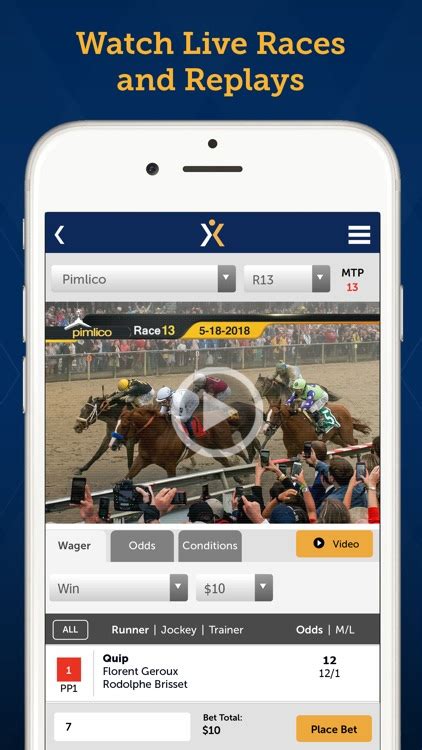 xpressbet com mobile|Mobile Horse Racing Wagering .